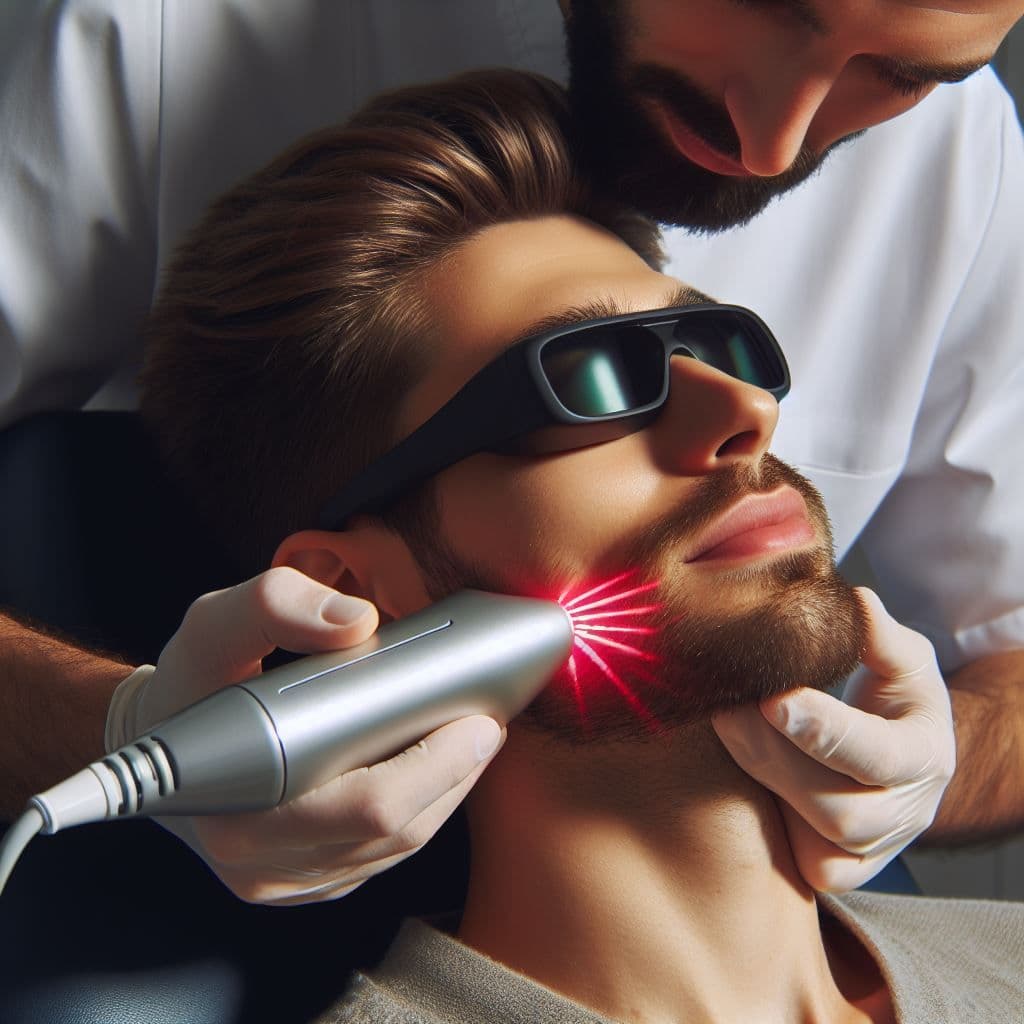 Low-level laser therapy for TMJ